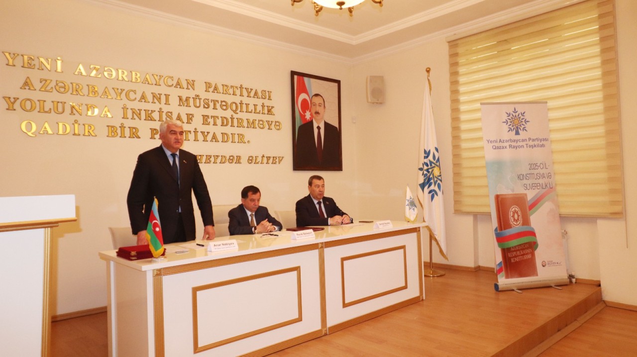 Qazaxda “Konstitusiya və Suverenlik İli”nə həsr olunmuş tədbir keçirildi - FOTOLAR